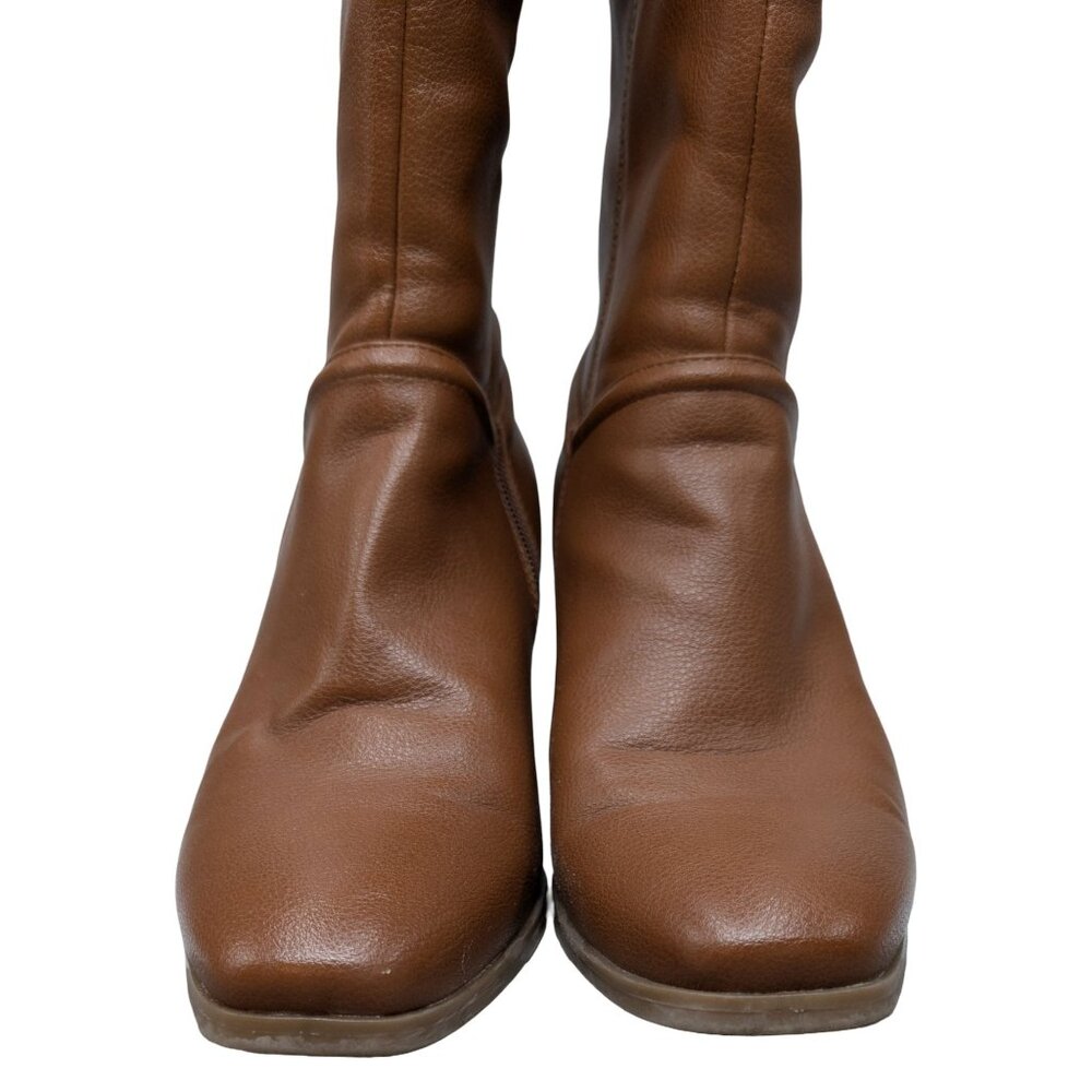 Baretraps Thalia Tall Boots Womens Walnut Brown Knee High Riding Boots Size 9 - Picture 11 of 16